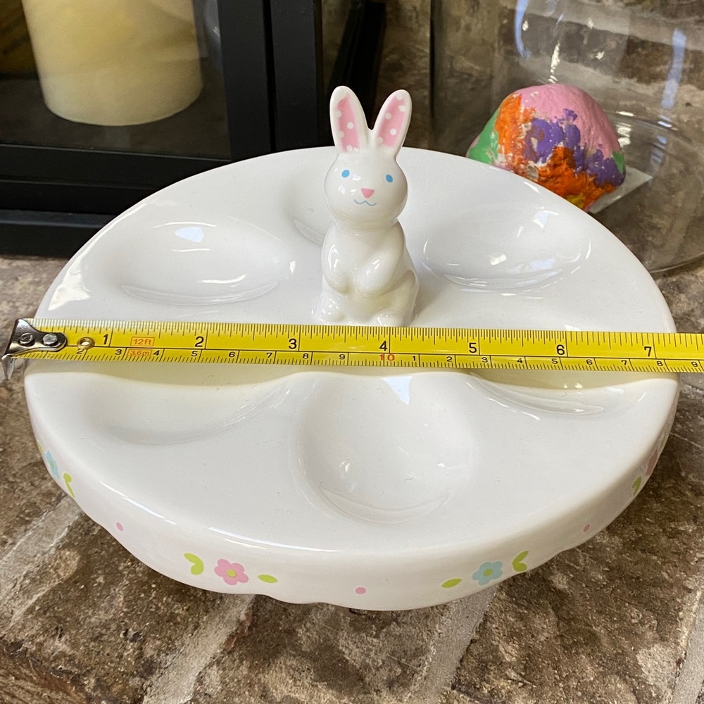 Easter Egg Stand With Bunny Topper - Picture 4 of 5